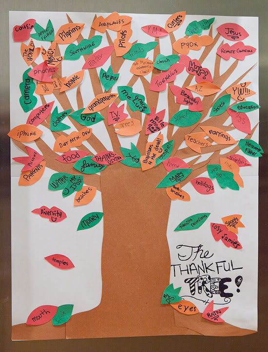 pothier thanksgiving tree